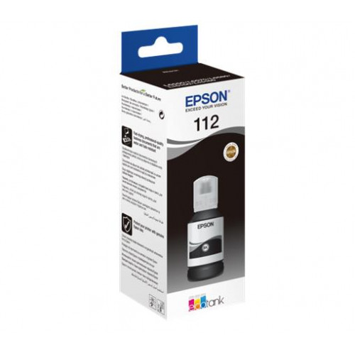 Epson T06C14A Tinta EcoTank L6550 6570 6580 nyomtatókhoz fekete 127ml