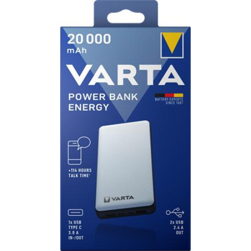 Varta Hordozható akkumulátor 20000 mAh