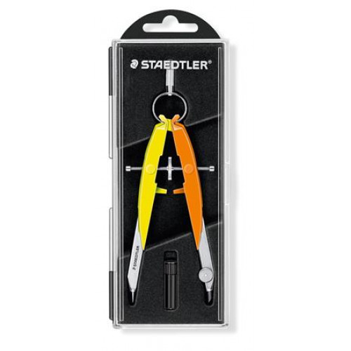 Staedtler Körző készlet precíziós 2 darabos Mars Comfort 556 neon sárga/narancs