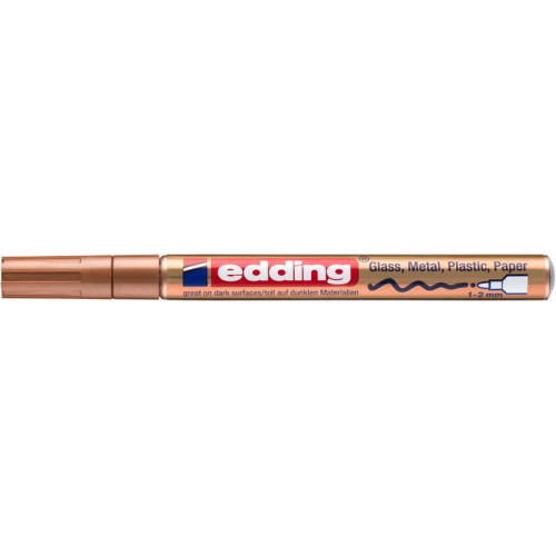 Edding Lakkmarker 1-2mm 751 vörösréz