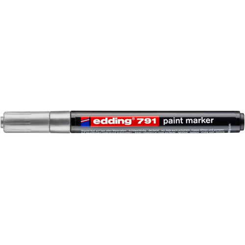 Edding Lakkmarker 1-2mm 791 ezüst