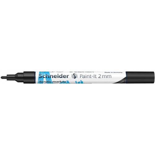 Schneider Akril marker 2mm Paint-It 310 fekete