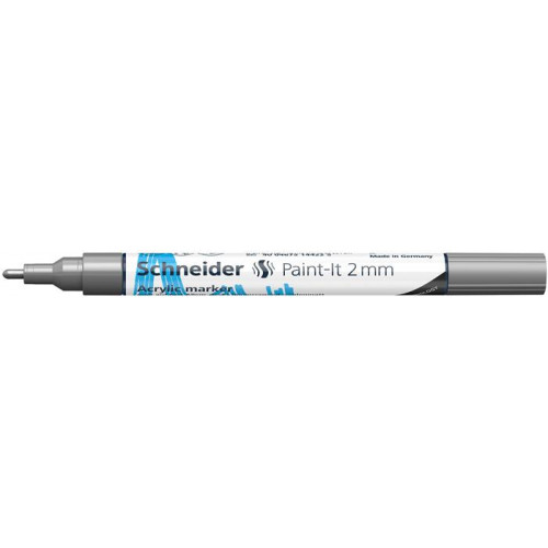 Schneider Akril marker 2mm Paint-It 310 ezüst
