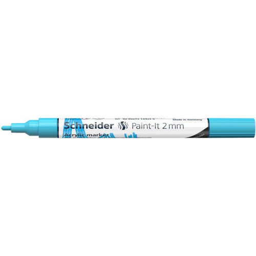 Schneider Akril marker 2mm Paint-It 310 pasztellkék
