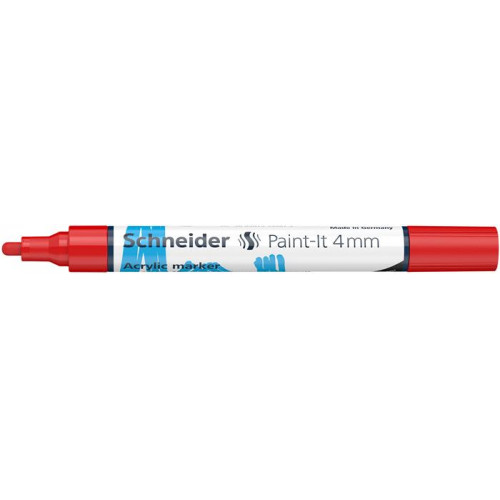 Schneider Akril marker 4mm Paint-It 320 piros