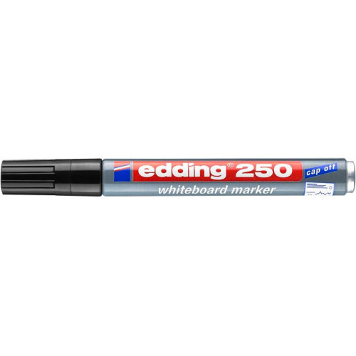 Edding Tábla- és flipchart marker 1-3mm kúpos 250 fekete