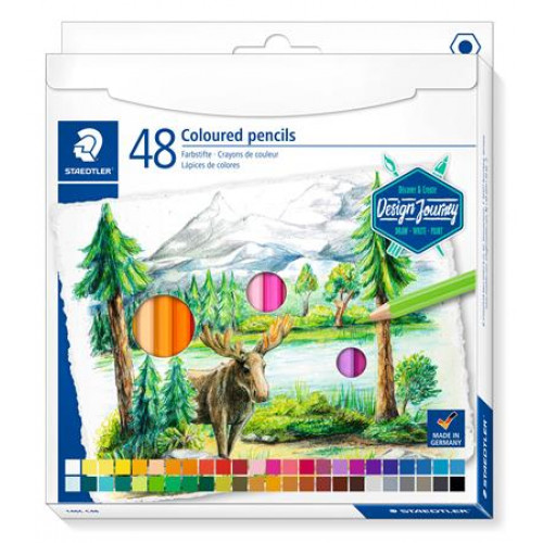 Staedtler Színes ceruza készlet hatszögletű 146C 48 különböző szín