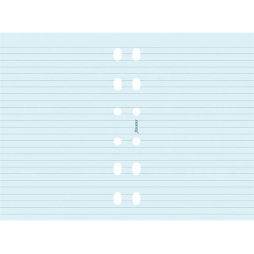 Filofax Kalendárium betét jegyzetlap personal méret vonalas kék