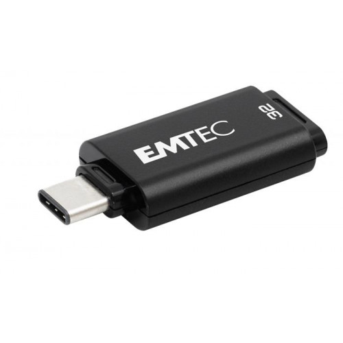 Emtec Pendrive 32GB USB-C 3.2 D400 Type-C fekete