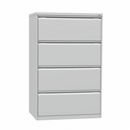 Victoria Függőmappatároló fémszekrény dupla széles 4 fiókos szürke