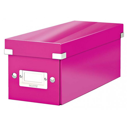 Leitz CD-doboz Click&Store rózsaszín