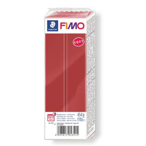 Fimo Gyurma 454g égethető Soft karácsonypiros