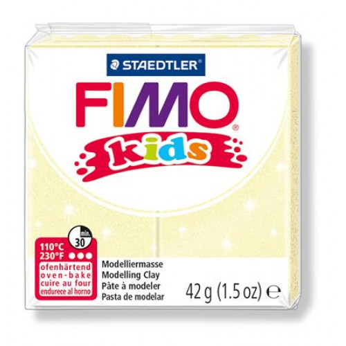 Fimo Gyurma 42g égethető Kids gyöngyház sárga