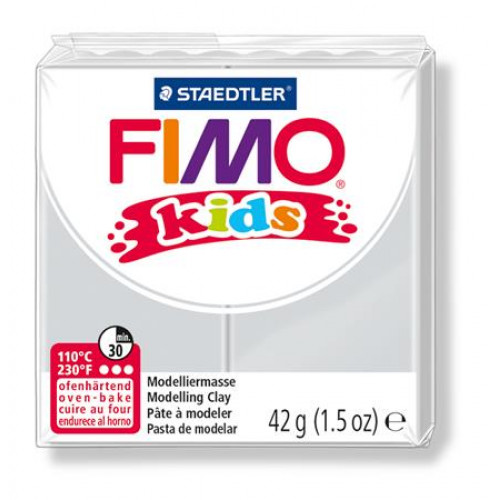 Fimo Gyurma 42g égethető Kids világosszürke