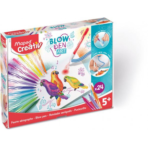 Maped Creativ Fújós filctoll készlet Blow pen Basic