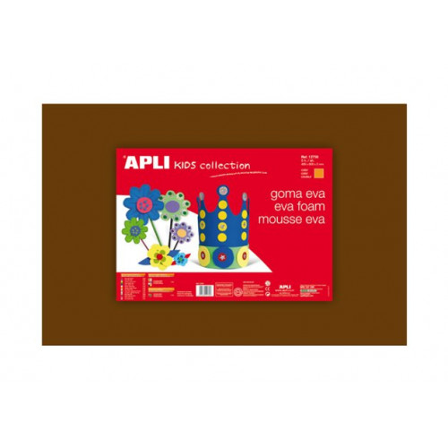 Apli Moosgumi 400x600mm Eva Sheets barna