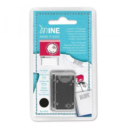 Colop Bélyegző cserepárna textilhez 2 db/bliszter fekete