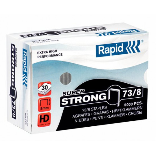 Rapid Tűzőkapocs 73/8 horganyzott Superstrong