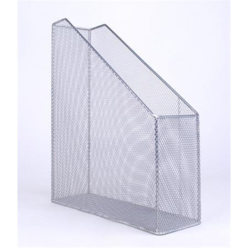 Iratpapucs fémhálós 75mm ezüst