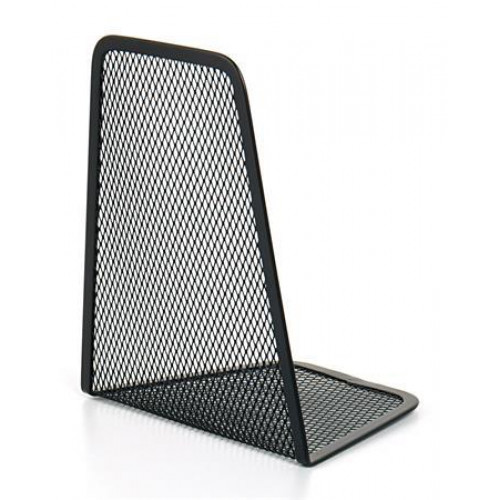 Victoria Könyvtámasz fémhálós fekete