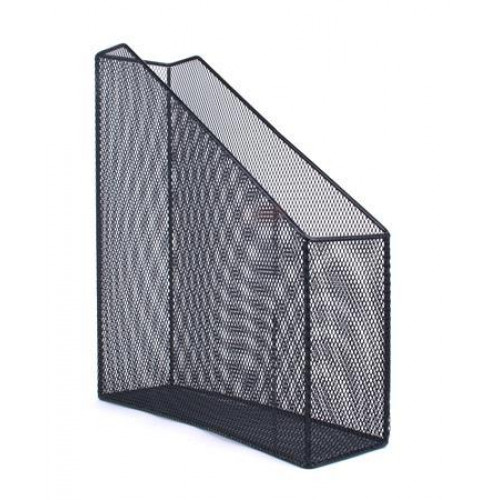 Iratpapucs fémhálós 75mm fekete