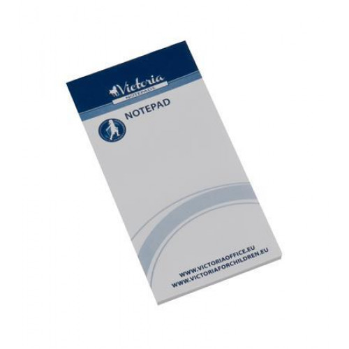 Victoria Jegyzettömb 65x130mm 50lap sima