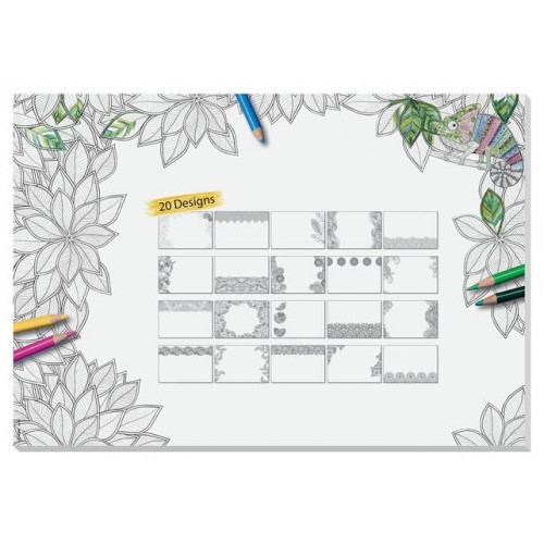 Sigel Könyökalátét 595x410mm felnőtt színezővel