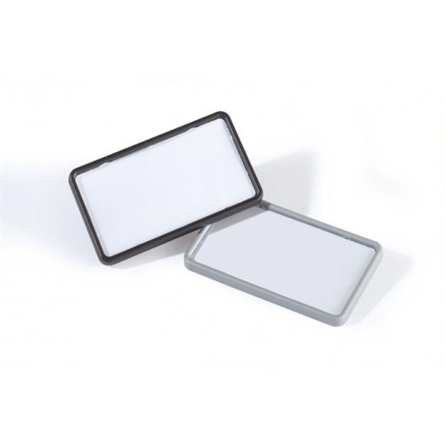 Durable Névkitűző mágnessel 75x40mm fekete