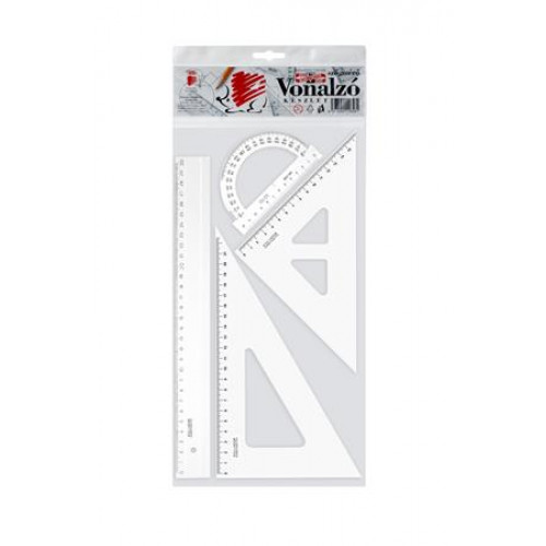 Ico Vonalzókészlet műanyag 4 darabos Süni