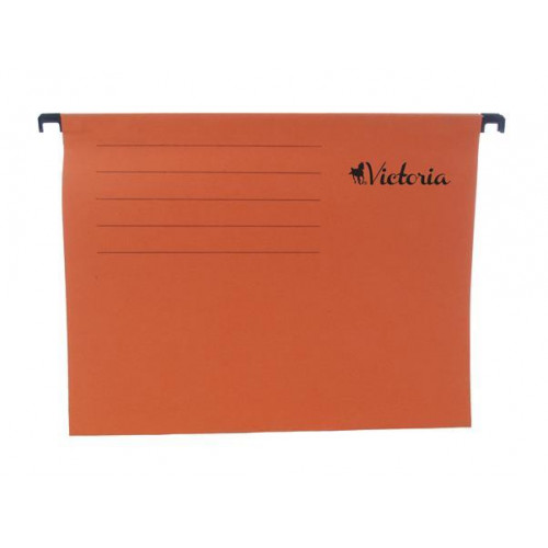 Victoria Függőmappa karton A4 narancssárga