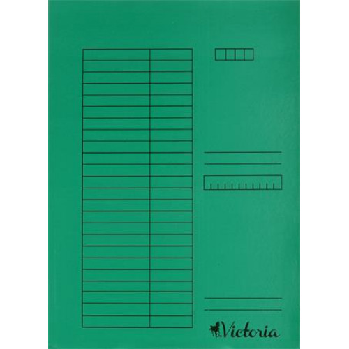 Victoria Gyorsfűző karton A4 zöld