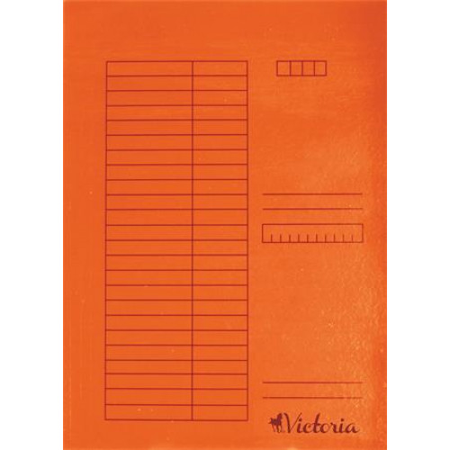 Victoria Gyorsfűző karton A4 narancssárga