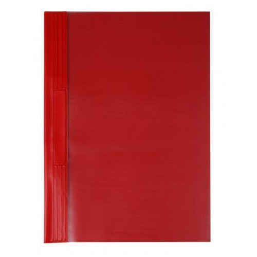 Victoria Gyorsfűző kemény hátlappal PVC A4 piros