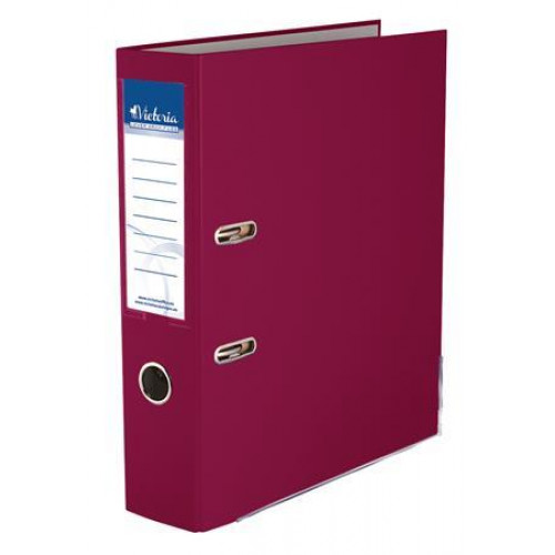 Victoria Iratrendező 75mm A4 bordó élvédő sínnel