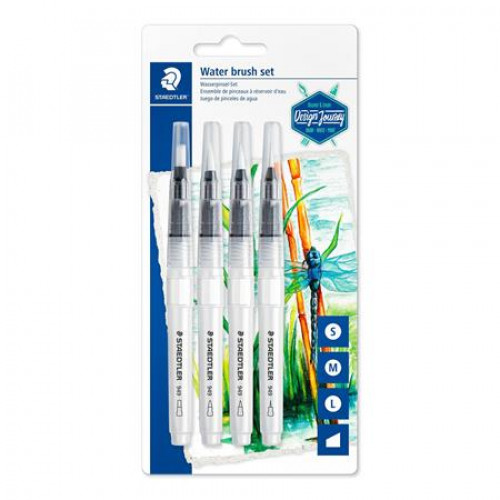 Staedtler Ecsetkészlet vízzel tölthető 949 4 különböző méret