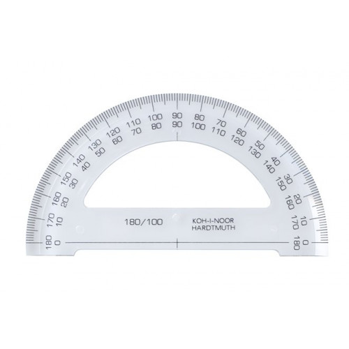 Koh-I-Noor Szögmérő műanyag 180 -os