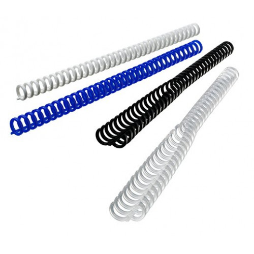 Gbc Spirál műanyag 16mm 145 lap ClickBind fekete