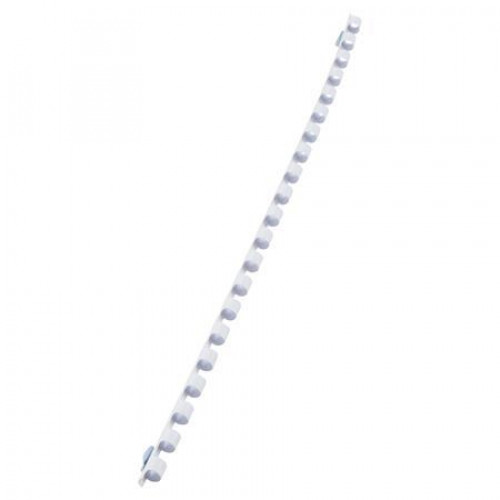 Victoria Spirál műanyag 6mm 10-20lap 100db/csom. fehér