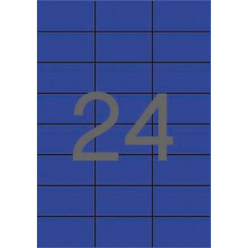 Apli Etikett 70x37mm színes kék 480 etikett/csomag