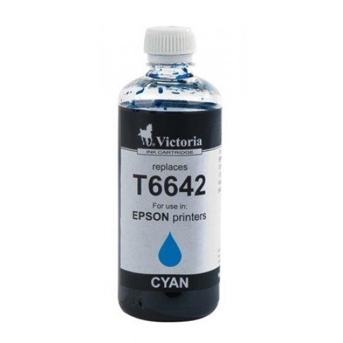 Victoria T66424 Tinta L100 200mfp nyomtatókhoz kék 100ml