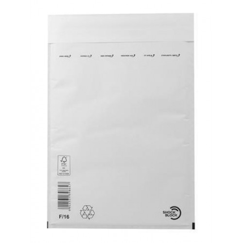 Légpárnás tasak W6 (F16) 220x340mm belméret fehér