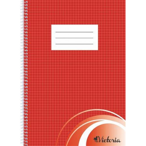 Spirálfüzet A4 kockás 70lap