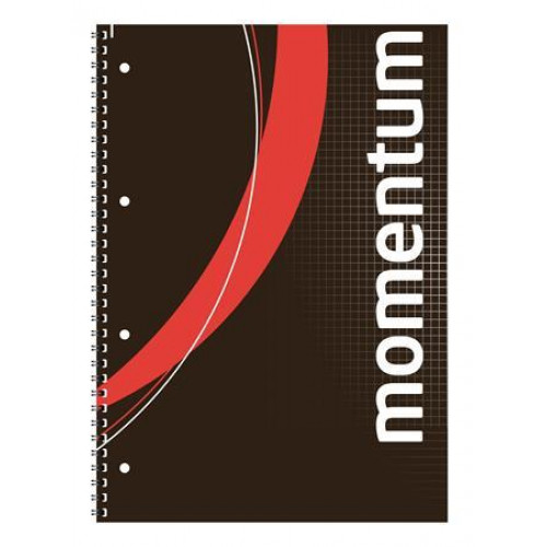 Victoria Spirálfüzet A4 kockás 90lap perforált lyukasztott Momentum