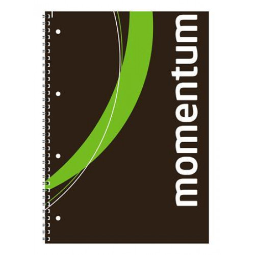 Victoria Spirálfüzet A4 sima 90lap perforált lyukasztott Momentum