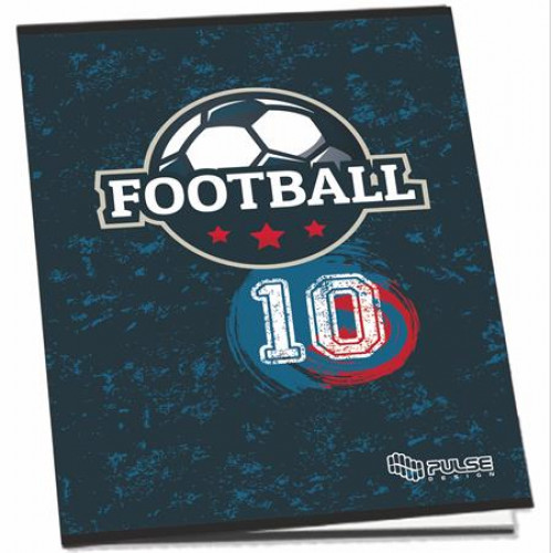 Pulse Füzet tűzött A4 kockás 52 lap Boys