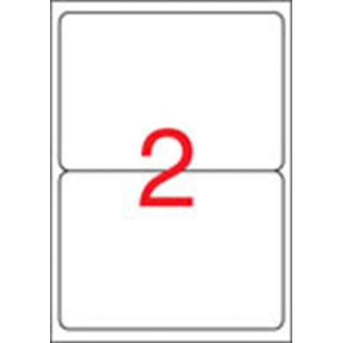 Apli Etikett 199,6x144,5mm kerekített sarkú 200 etikett/csomag