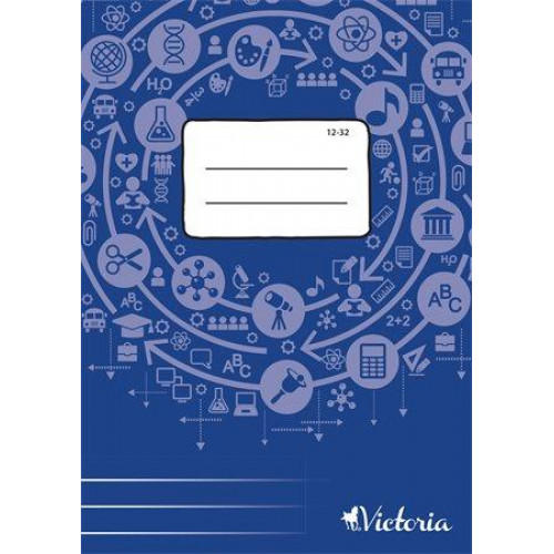 Victoria Füzet tűzött A5 vonalas 32lap 3. osztály 12-32