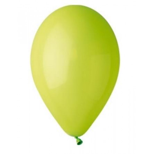 Léggömb 26cm limezöld