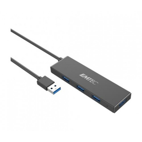 Emtec USB elosztó-HUB 4xUSB 3.1/1xUSB micro T620A