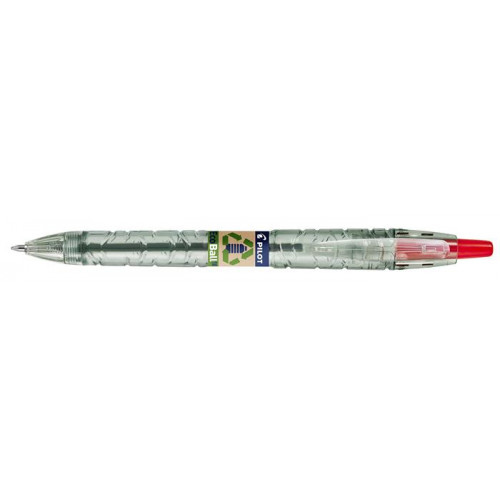 Pilot Golyóstoll 0,27mm nyomógombos B2P EcoBall piros